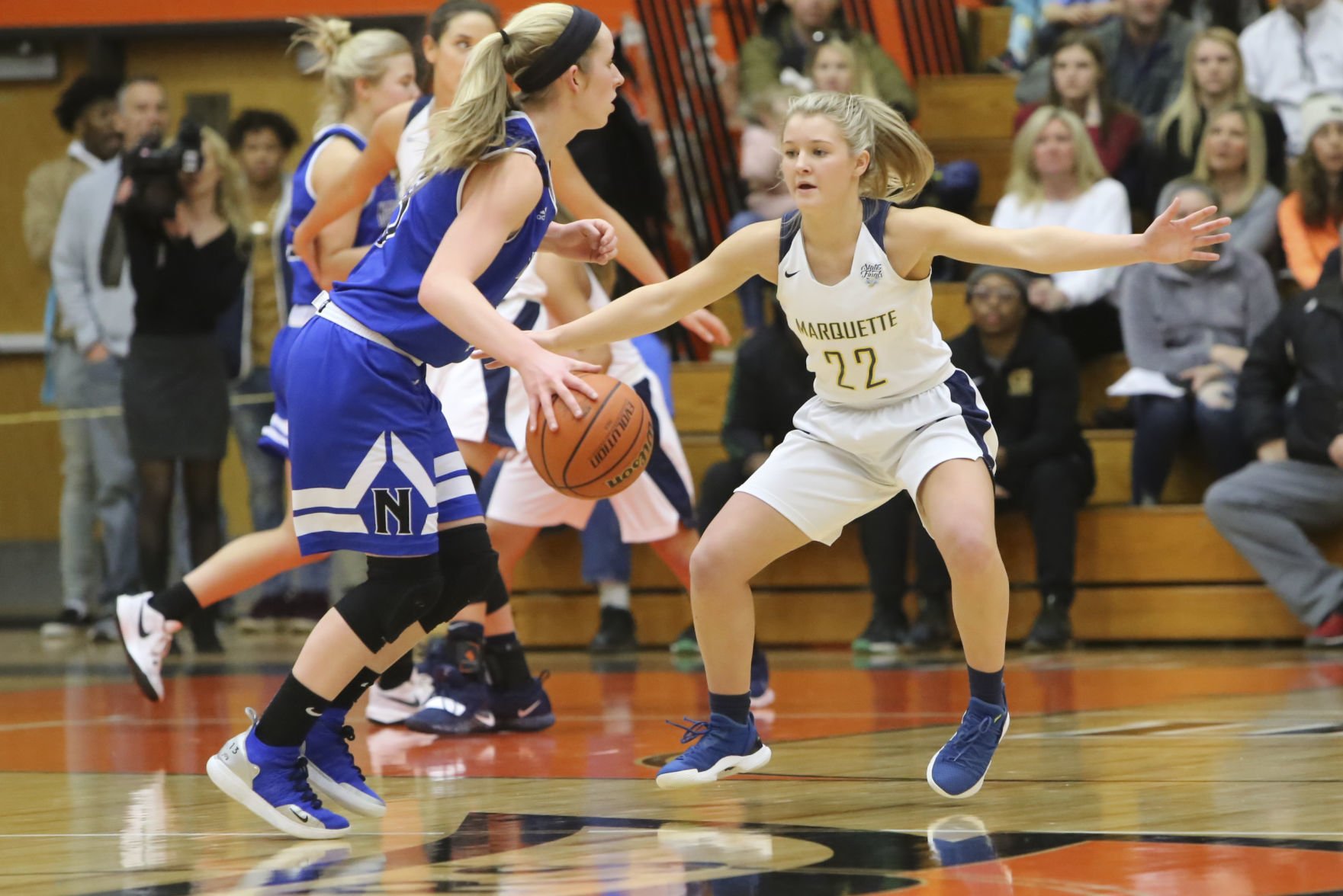Marquette Catholic plays Northfield Saturday in semi state at LaPorte High School